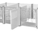 10 Indoor Combo partition panel removal